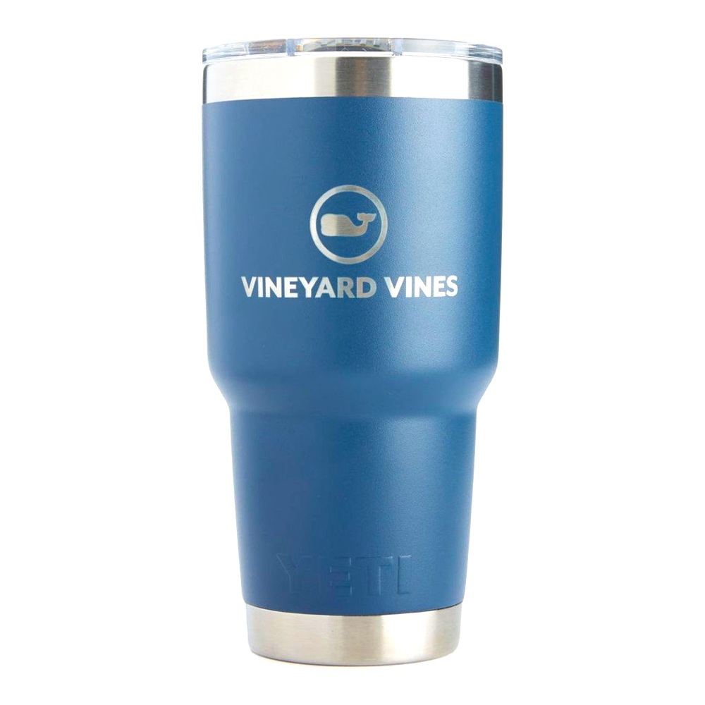 Vineyard Vines Logo Yeti Rambler 30oz Tumblr